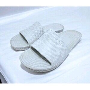 Reef Water Scout Sandals Women's Size 11 Gray Slide Casual Summer Shoes